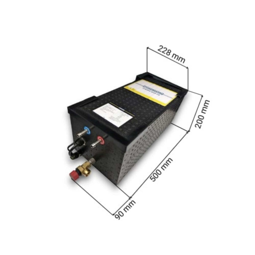 Pundmann Chauffe-eau 9L dimensions