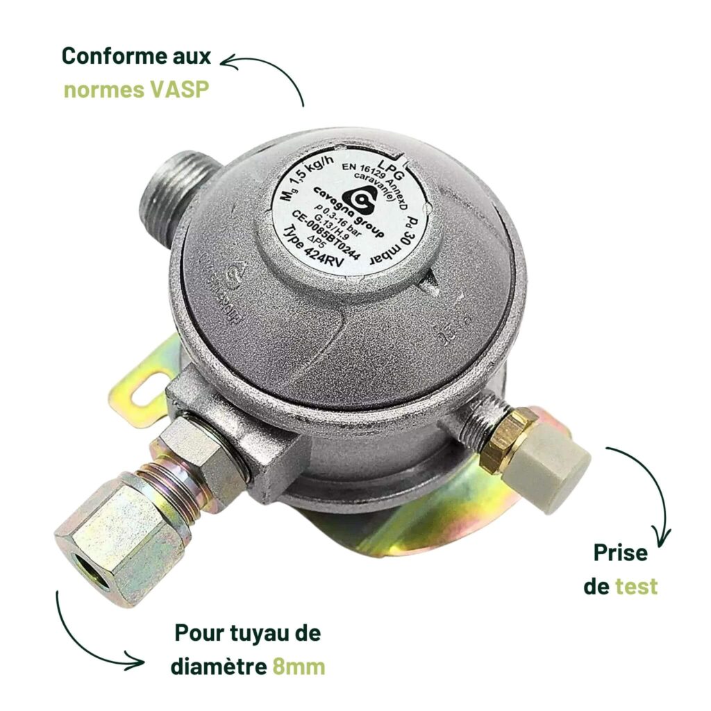Détendeur 30mbar 10mm