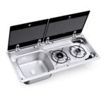 Plaque de cuisson et evier combiné Dometic MO 9722L