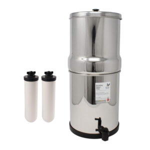 Filtrer et purifiez votre eau en van ou fourgon aménagé avec le filtre à gravité 12L et ses 4 cartouches