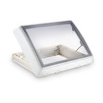Systeme d'ouverture du Midi Heki FL 700 500 manivelle blanc