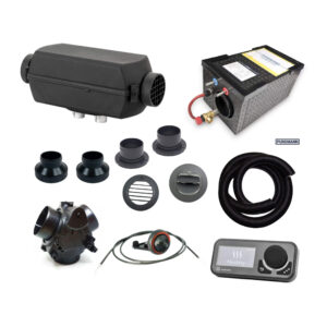 Kit complet Chauffage AIR 2D Autoterm et chauffe-eau 6L Pundmann