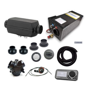 Kit complet Chauffage AIR 2D Autoterm et chauffe-eau 9L Pundmann