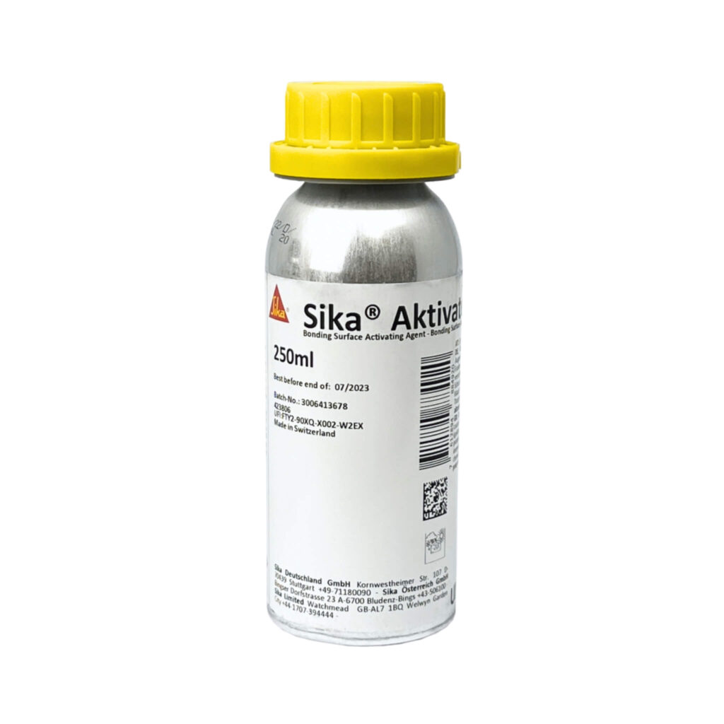 Flacon de Sika Aktivator 205 250 ml pour surfaces à coller