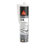 Sikaflex 554 Blanc pour collage exterieur
