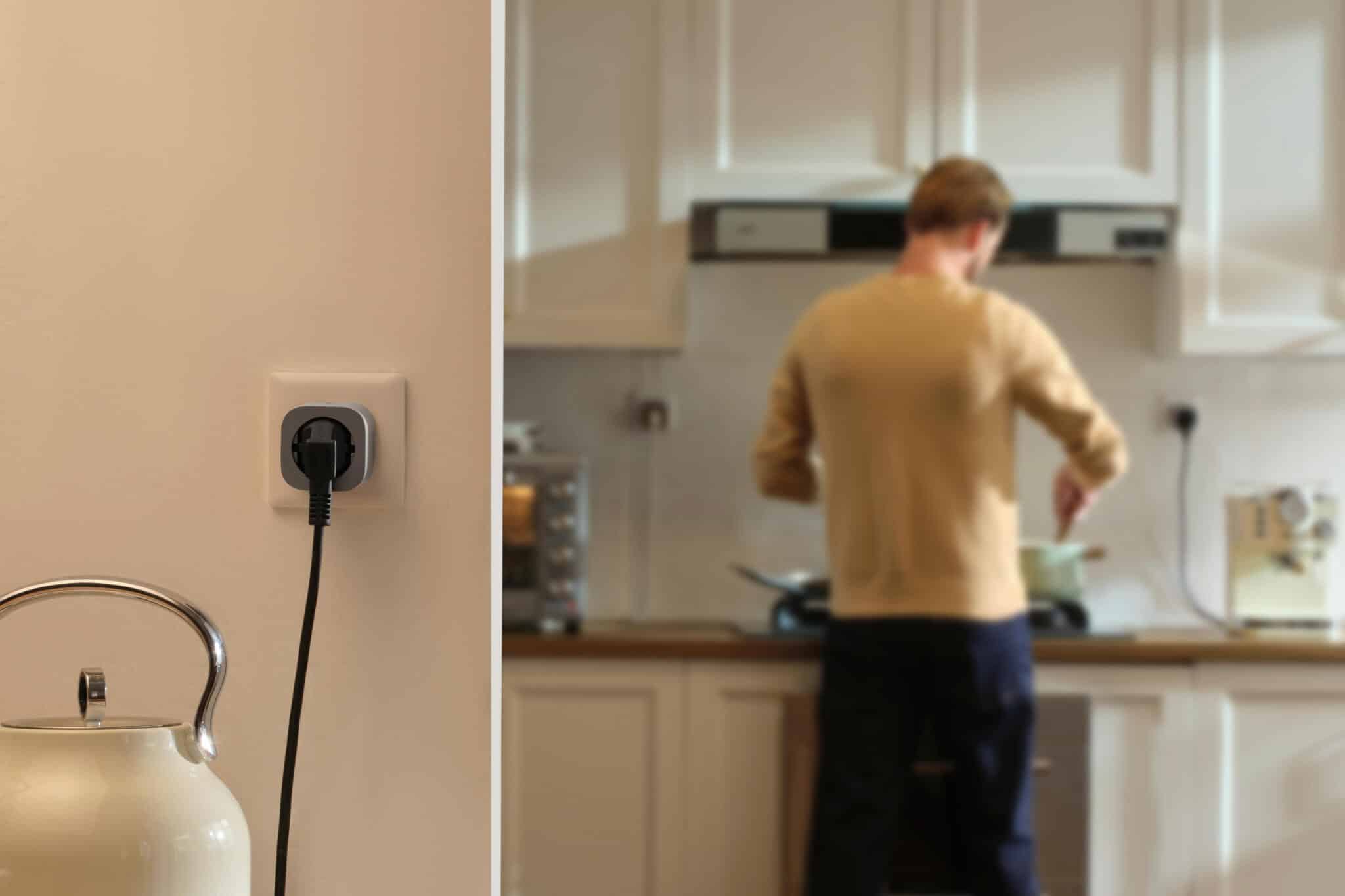 Smart Plug sur prise dans maison, Ecoflow