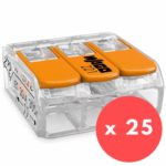 Lot de 25 Wago 221-413