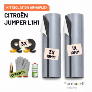 Pack isolation Armaflex AF Citroën jumper L1H1