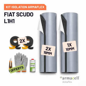 armacell kit armaflex af fiat scudo l1h1 Pack isolation Armaflex AF Fiat Scudo L1H1