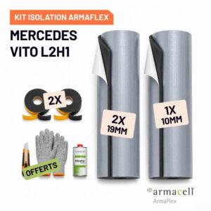 Pack isolation Armaflex AF Mercedes Vito L2H1