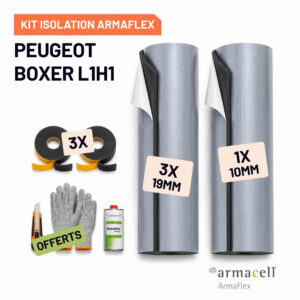 Pack isolation Armaflex AF Peugeot Boxer L1H1