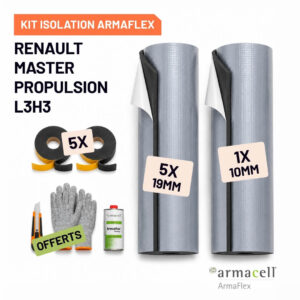 Pack isolation Armaflex AF Renault Master Propulsion L3H3