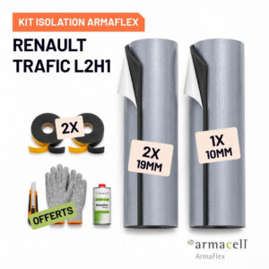 Pack isolation Armaflex AF Renault Trafic L2H1