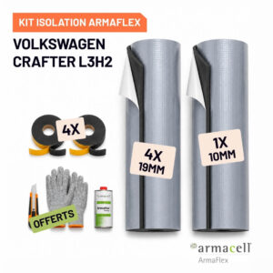 armacell kit armaflex af volkswagen crafter l3h2 Pack isolation Armaflex AF Volkswagen Crafter L3H2