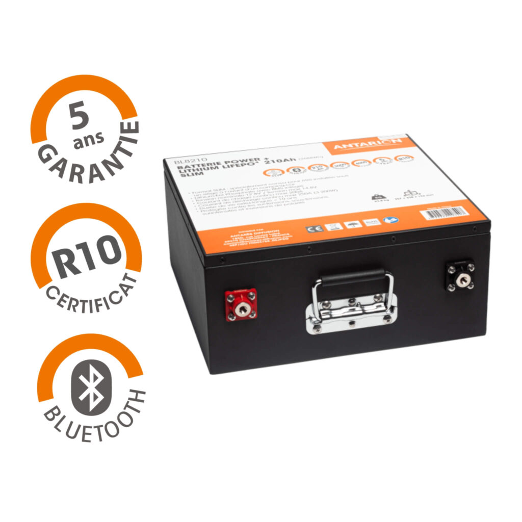 batterie lithium antarion slim 210ah caracteristiques
