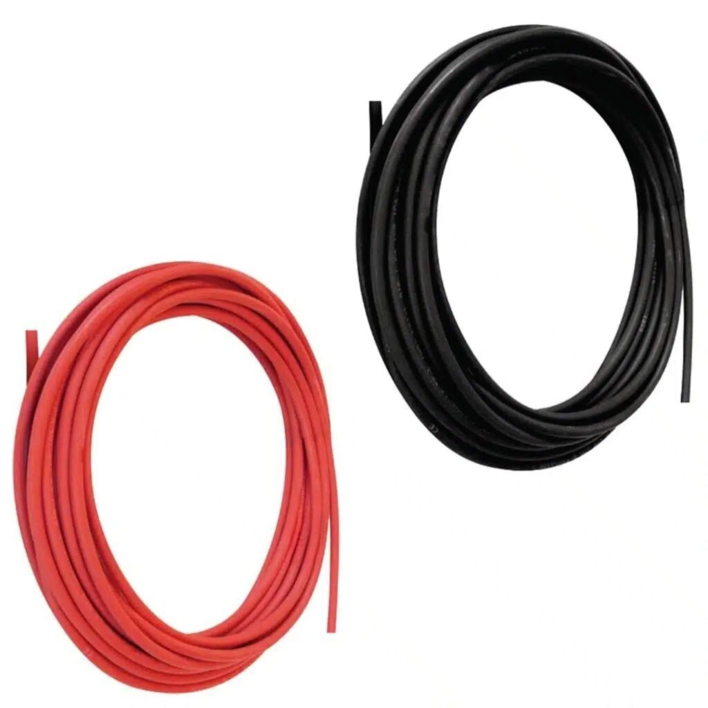 Cable solaire 6mm² Rouge et Noir par 5 mètres – Image 2
