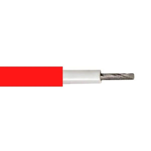 cable solaire pour van aménagé rouge en 6mm2