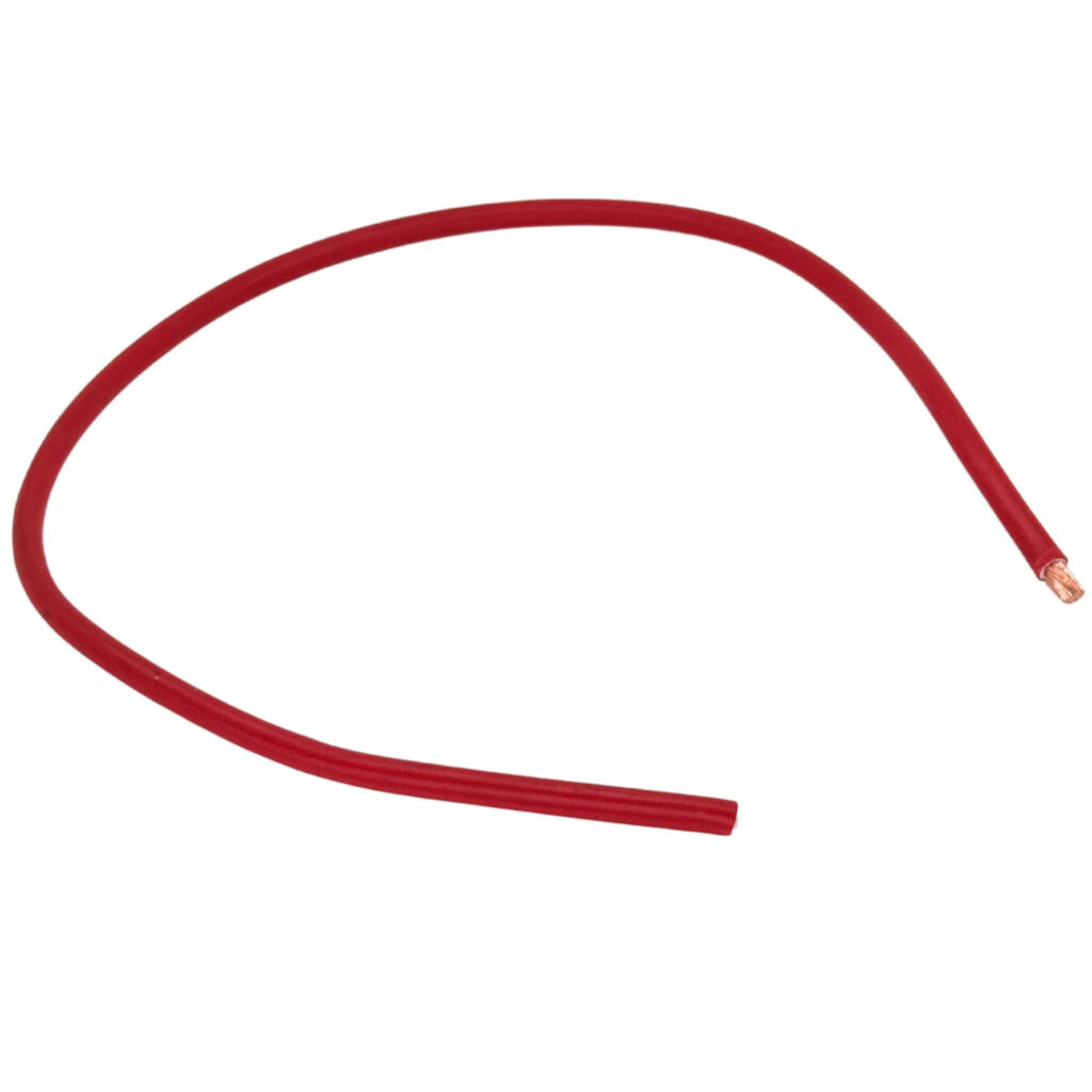 Cable souple pour van aménagé H07V-K 16 mm2 rouge