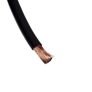 Cable souple H07VK Noir 50mm2 pour van aménagé