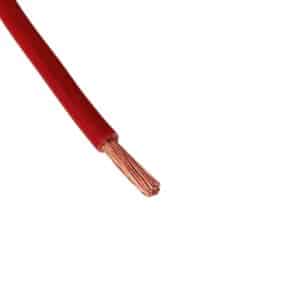 Cable souple 4mm rouge h07vk pour van