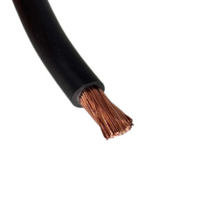 Cable souple noir 25mm2 H07V-K pour van aménagé