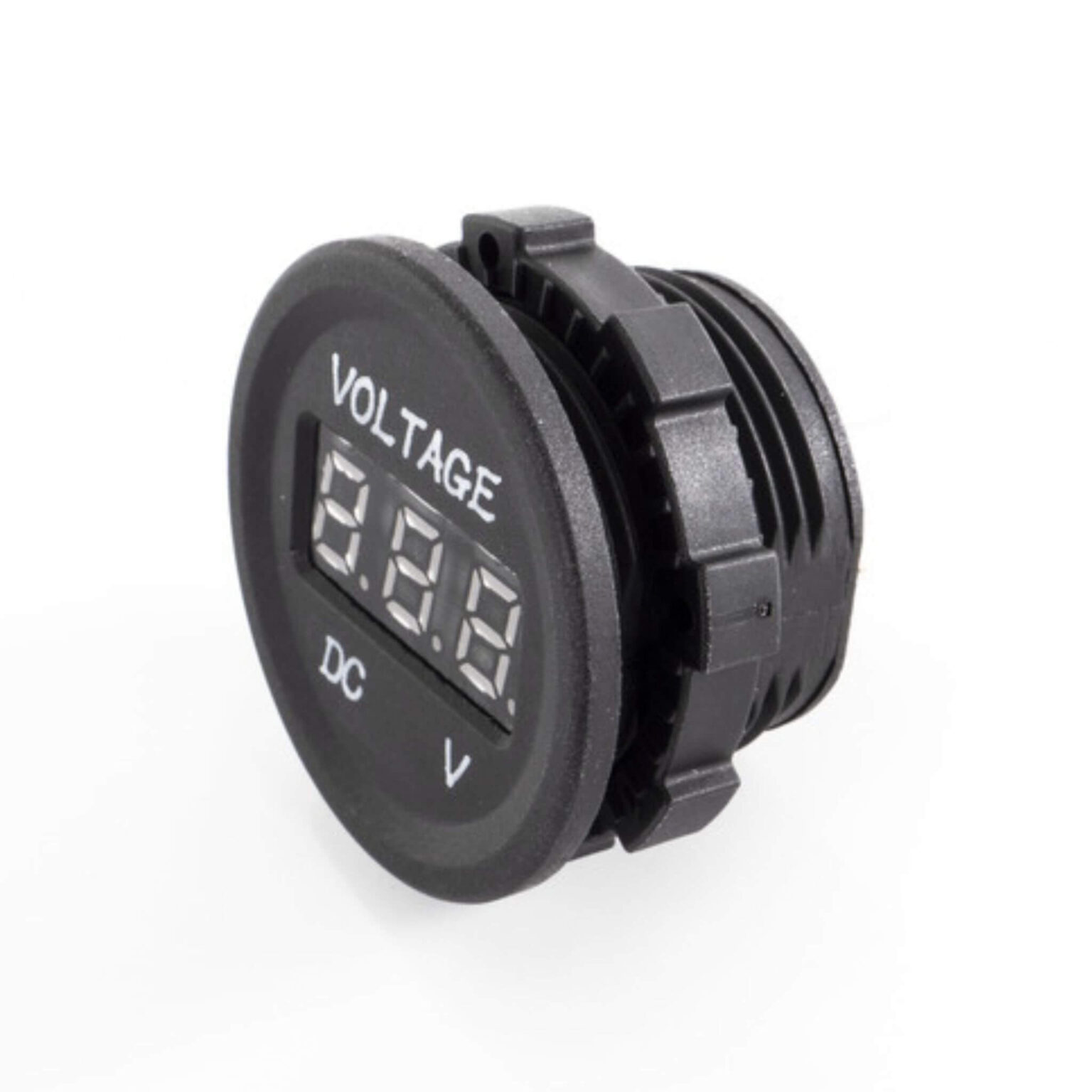 Voltmètre Numérique LED DC12V 24V Moniteur Capacité De