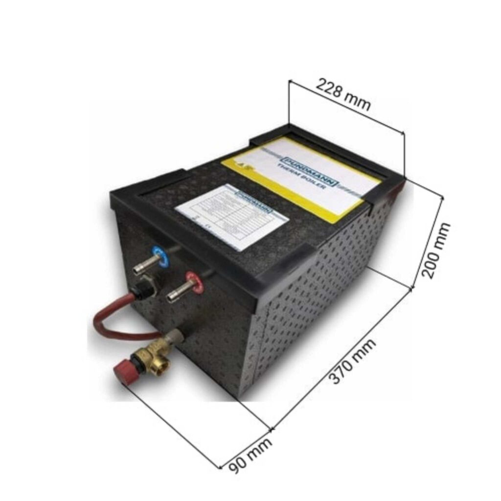 Chauffe-eau 6L Pundmann dimensions