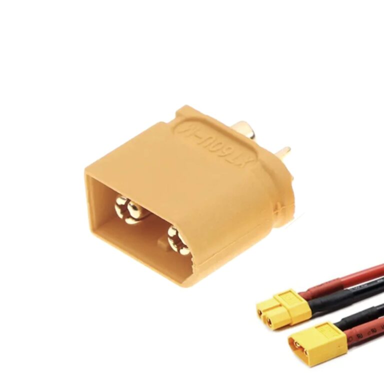 CERRXIAN Fil XT60 Mâle 1FT 12AWG Avec Panneau De Montage - Prise Pour Drone FPV RC Lipo Battery 0.6m