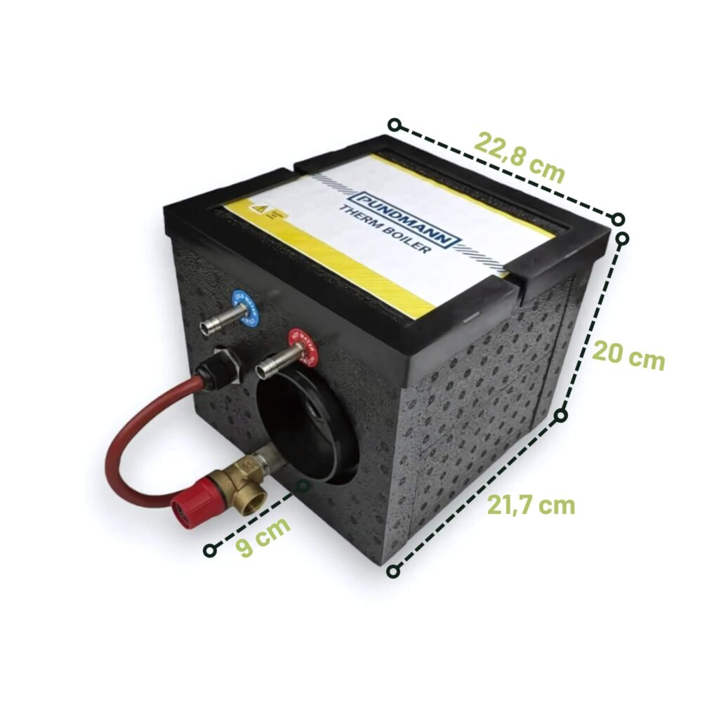 Kit chauffage stationnaire AIR 2D avec chauffe-eau 3L pour van aménagé