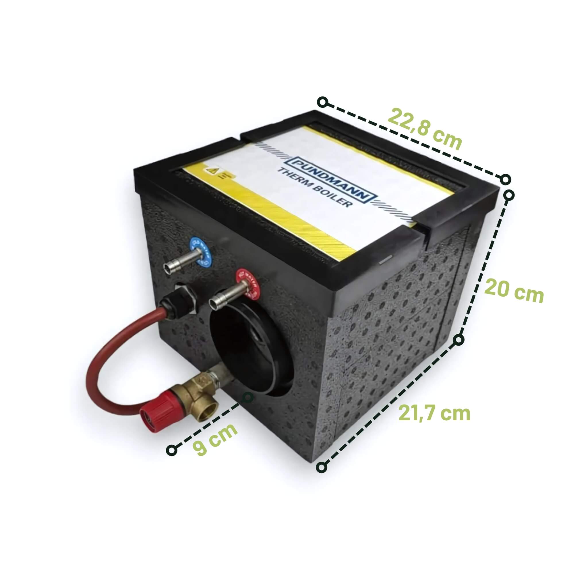 Kit chauffage stationnaire AIR 2D avec chauffe-eau 3L pour van aménagé