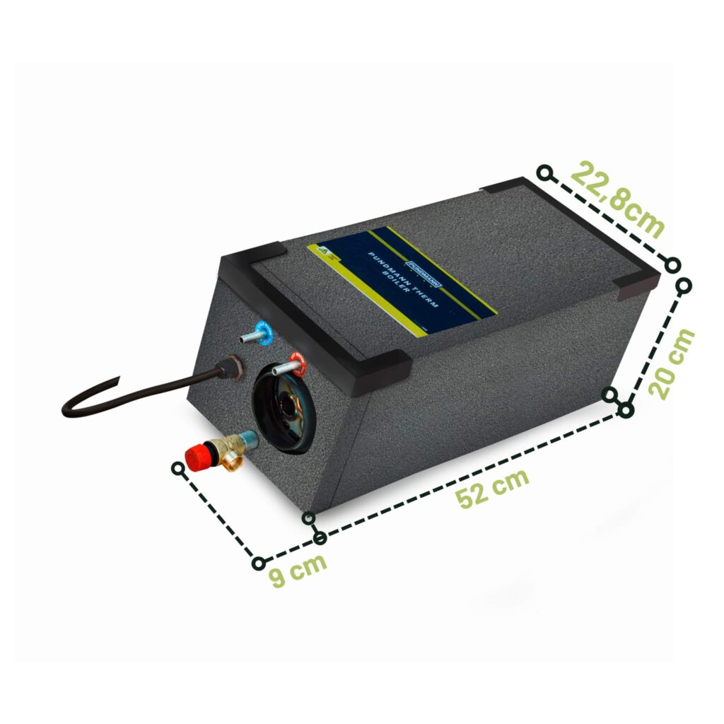Kit chauffage stationnaire AIR 2D avec chauffe-eau 9L pour van aménagé