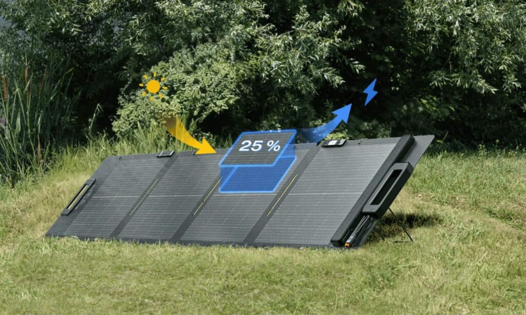 Panneau Solaire EcoFlow 110W Lightweight ecoflow panneau solaire 110w rendement eleve ecoflow panneau solaire 110w rendement eleve