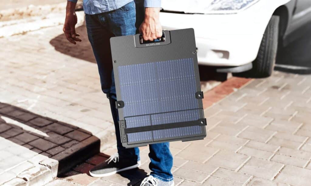 Panneau Solaire EcoFlow 110W Lightweight ecoflow panneau solaire leger nomade 110w ecoflow panneau solaire leger nomade 110w