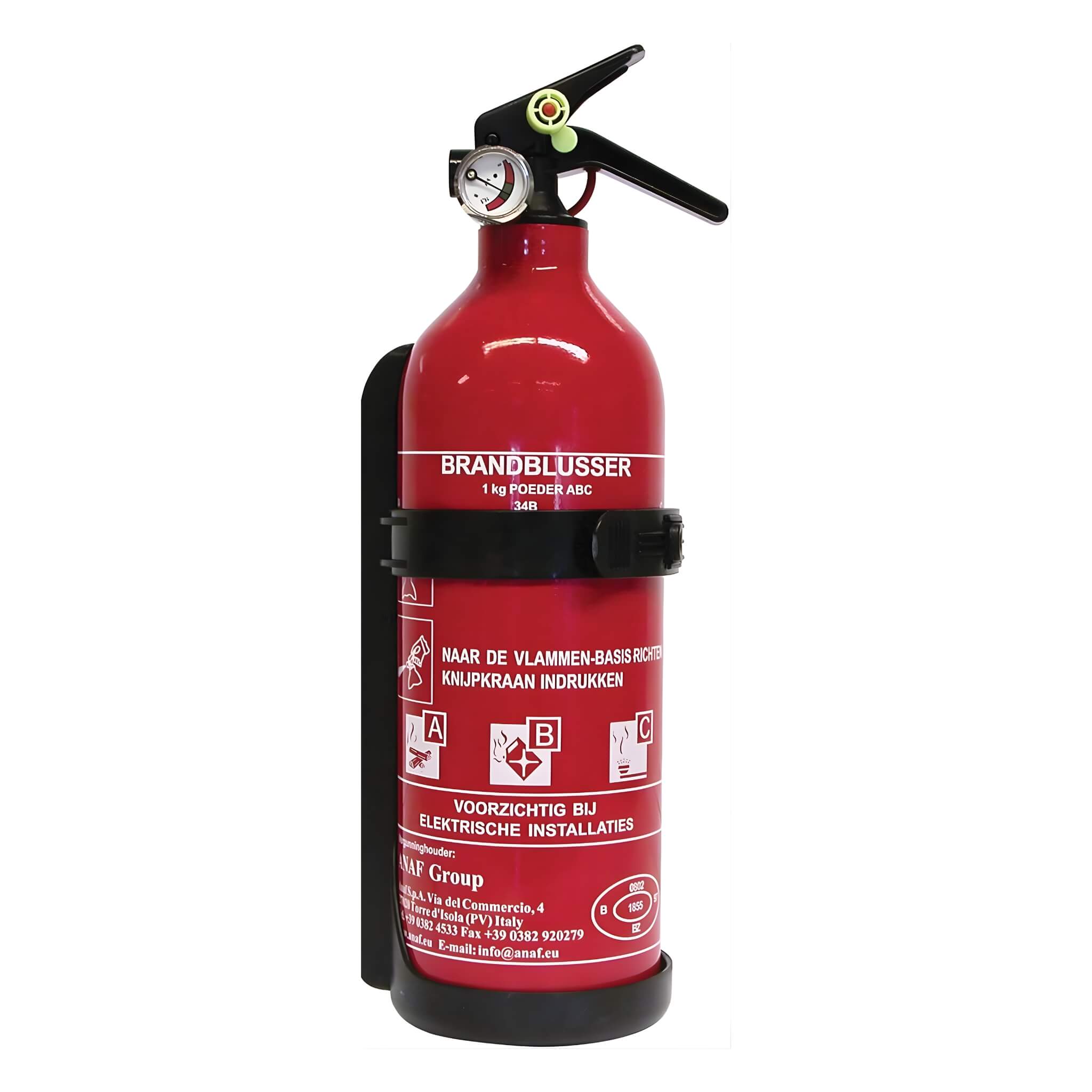 Extincteur polyvalent 1 kg ABC extincteur abc 1 kg manometre Extincteur ABC conforme aux normes EN3