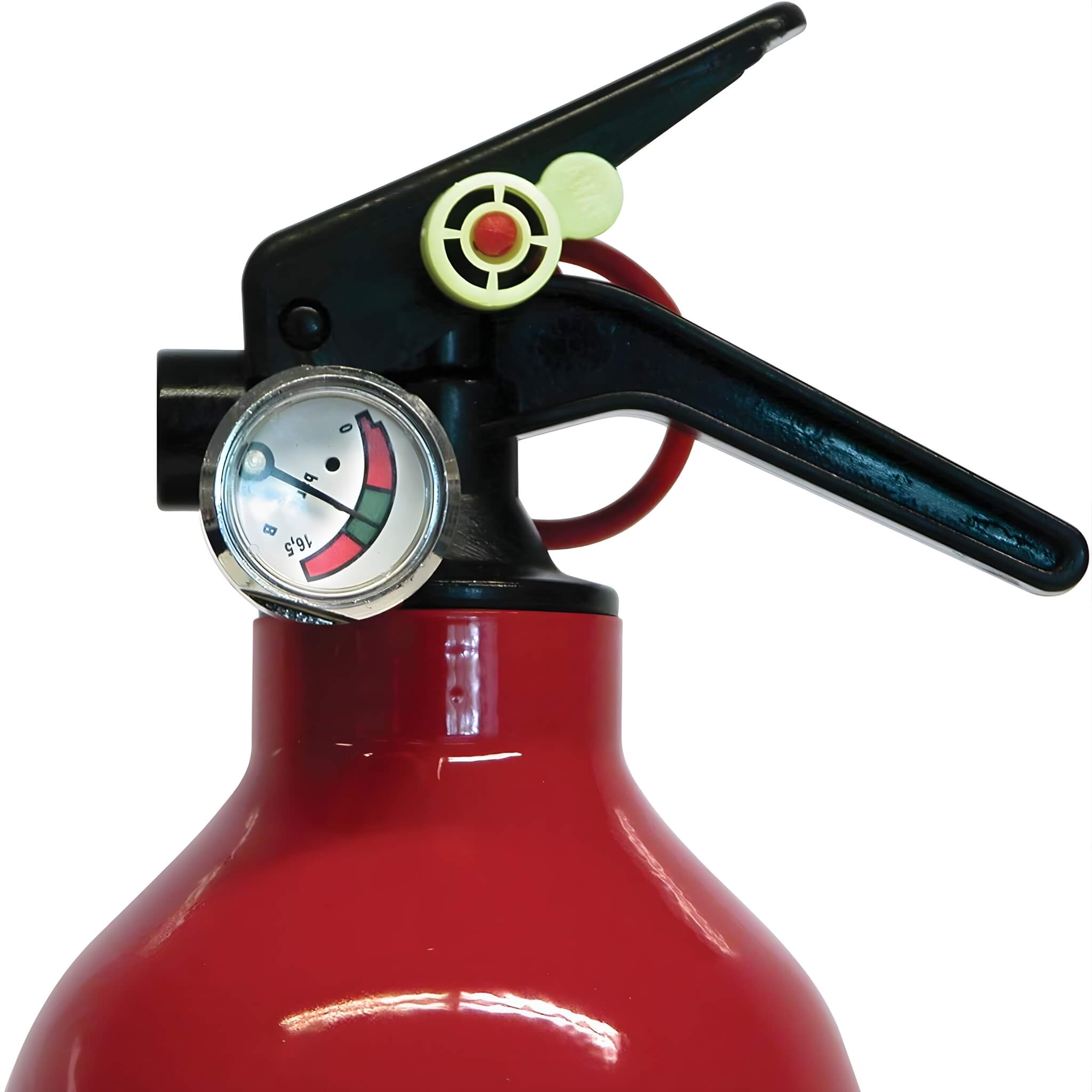 extincteur à poudre, permettant d'éteindre tout type de feu