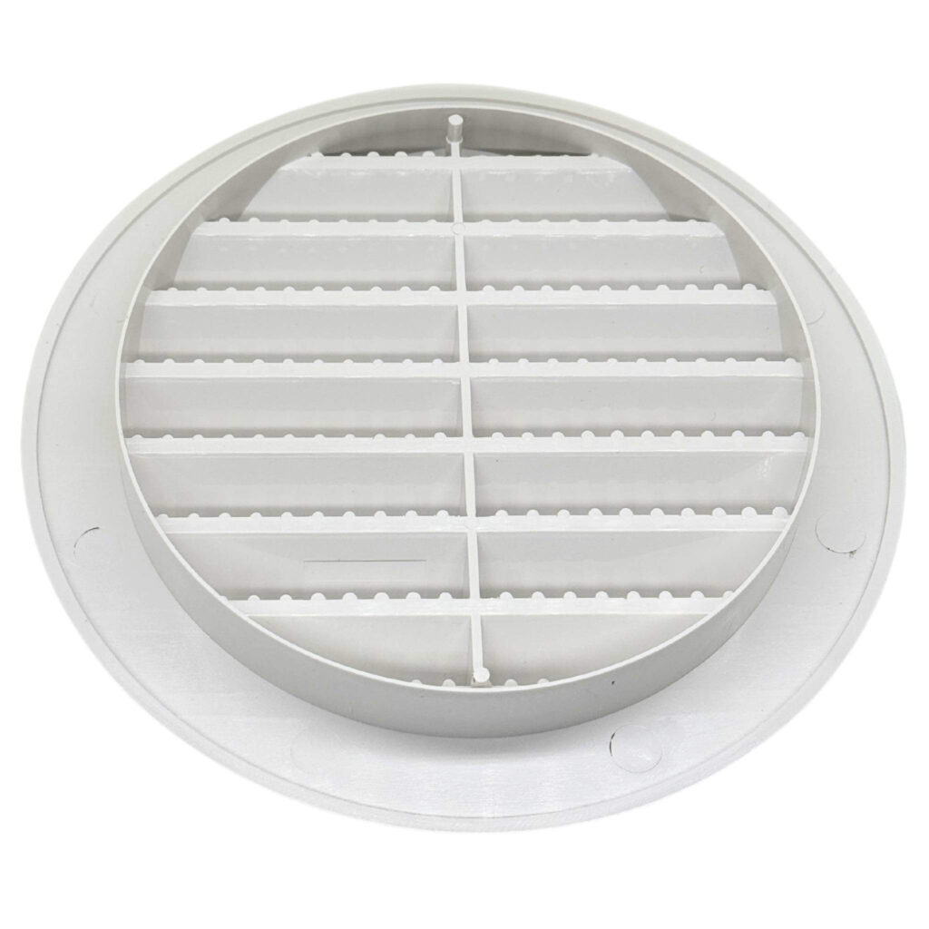 Grille aeration basse encastrable 30 cm2 pour van aménagé