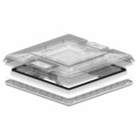 Crystal, transparent, vent 50