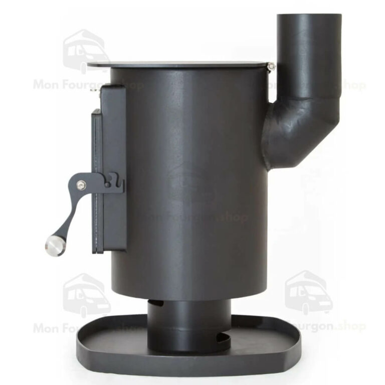 Poêle à Bois Rocket Stove GODSAX, Mini Poêle Portable, Camping, Avec Sac Et Gants