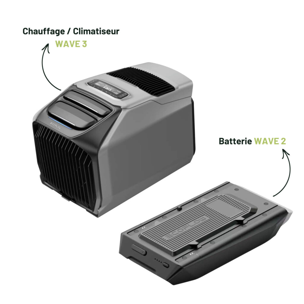 pack chauffage climatiseur wave 3 et batterie wave 2